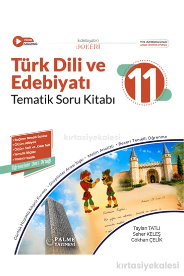 Palme Yayınevi 11. Sınıf Joker Türk Dili ve Edebiyatı Tematik Soru Kitabı
