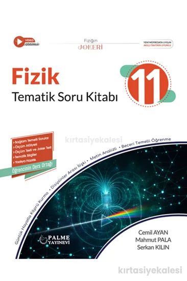 Palme Yayınevi 11. Sınıf Joker Fizik Tematik Soru Kitabı