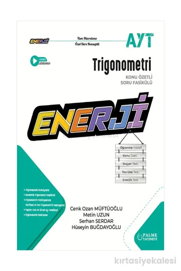 Palme Yayınevi YKS AYT Enerji Trigonometri Konu Özetli Soru Fasikülü