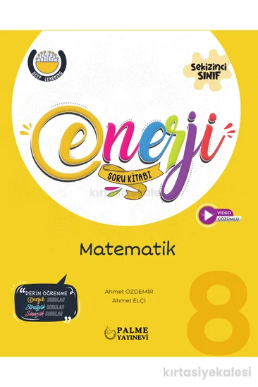 Palme Yayınevi 8. Sınıf Enerji Matematik Soru Kitabı
