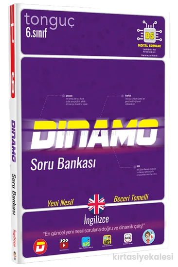 Tonguç Yayınları 6. Sınıf Dinamo İngilizce Soru Bankası